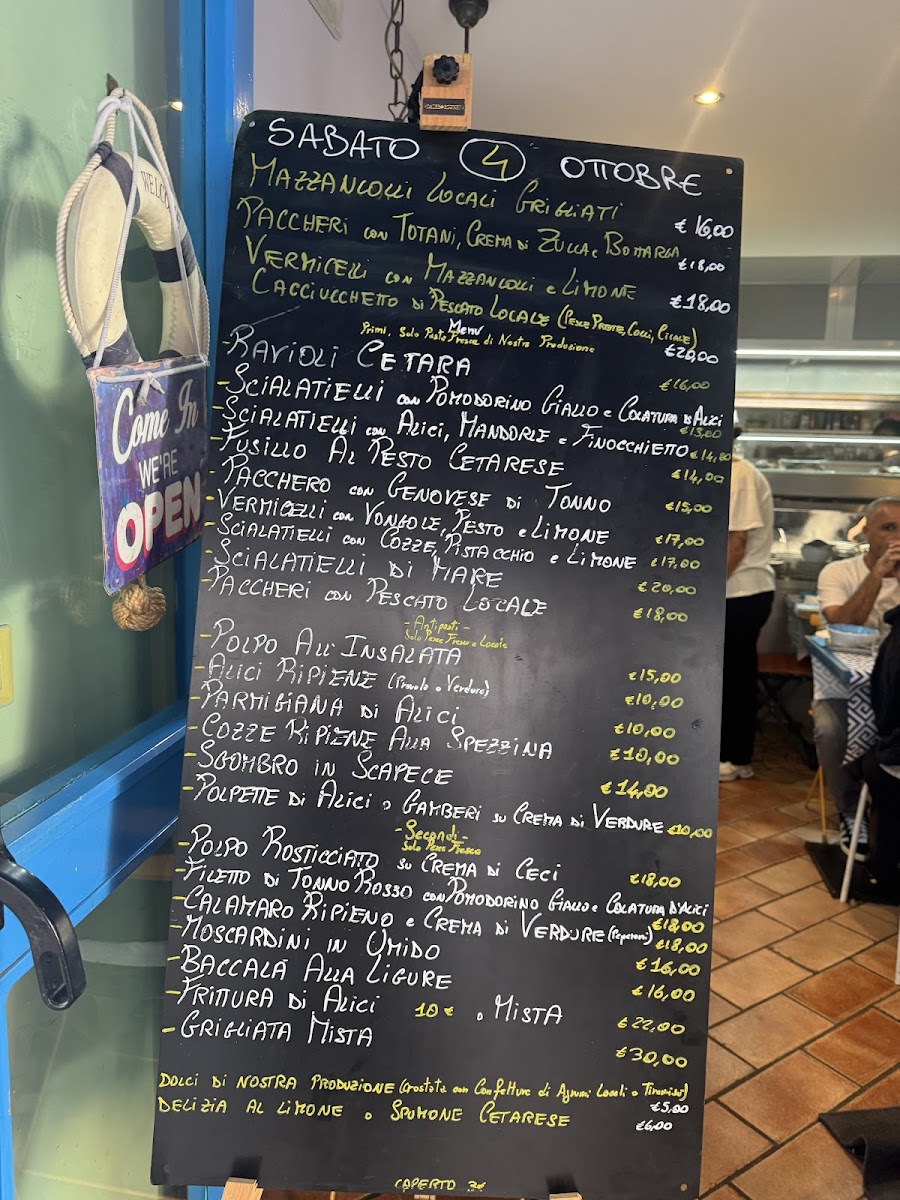 Menu Ristorante Cetara Punto E Pasta-1